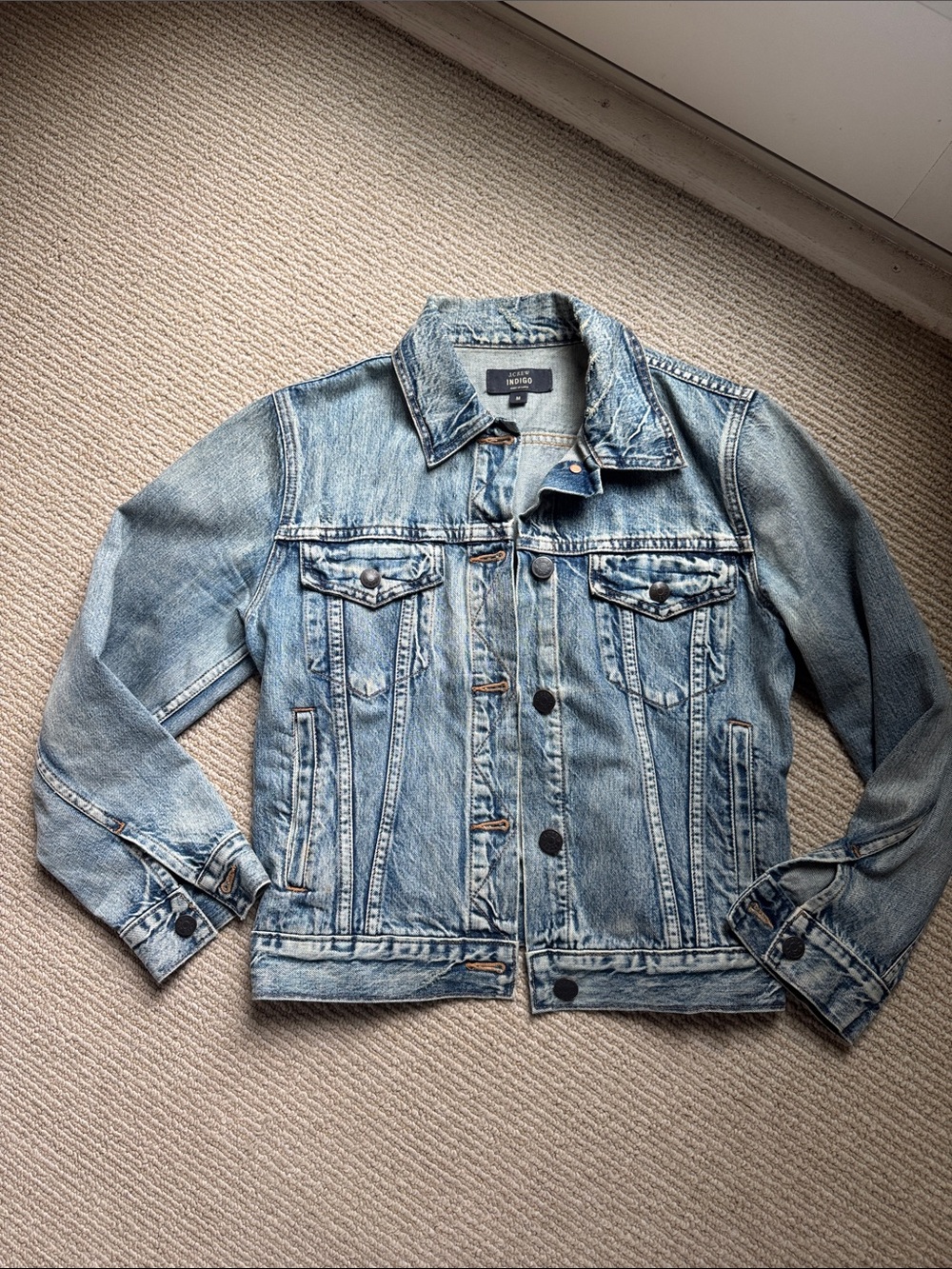 GAP Faded Light Blue Denim Jacket